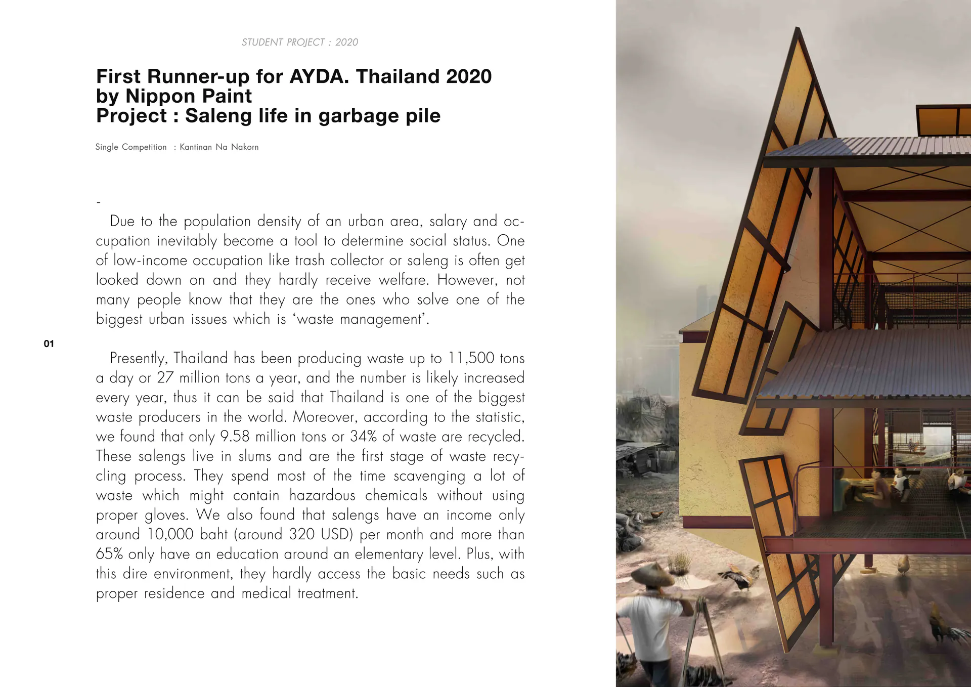 Saleng community architecture proposal