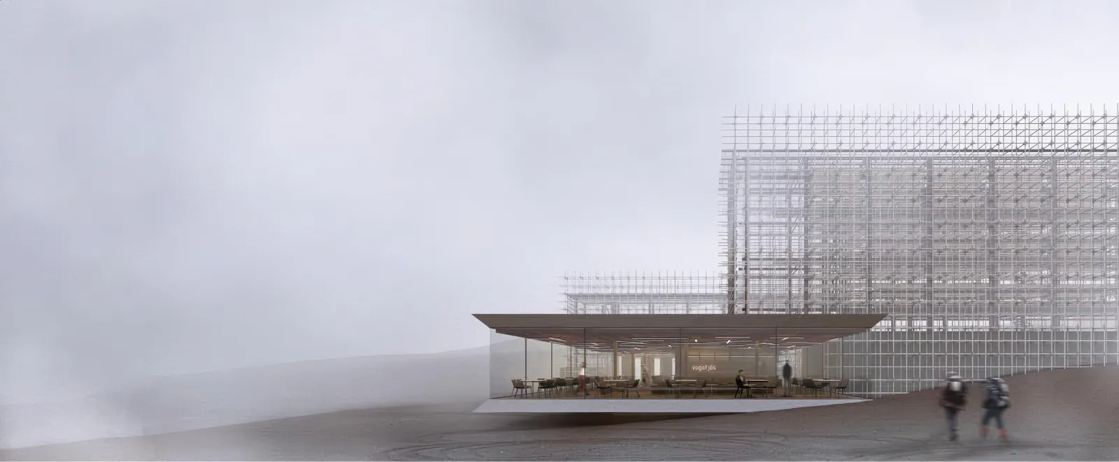 Verdure Vessel — lightweight architecture merging with landscape